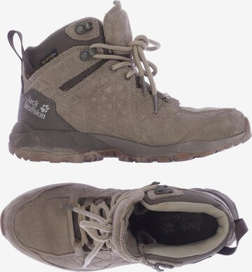 JACK WOLFSKIN Stiefelette 37 in Beige: predná strana