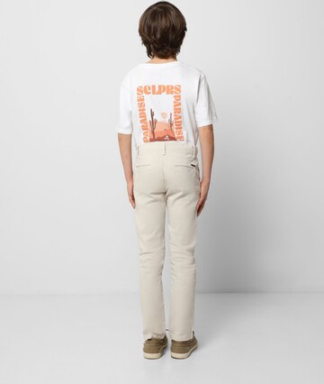 Scalpers Regular Trousers in Beige