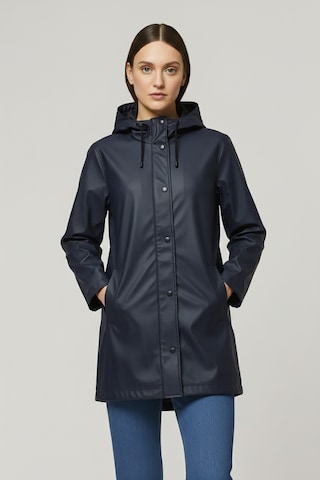 ONLY Between-Seasons Coat in Blue: front