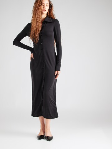 ABOUT YOU x Toni Garrn Shirt Dress in Black: front