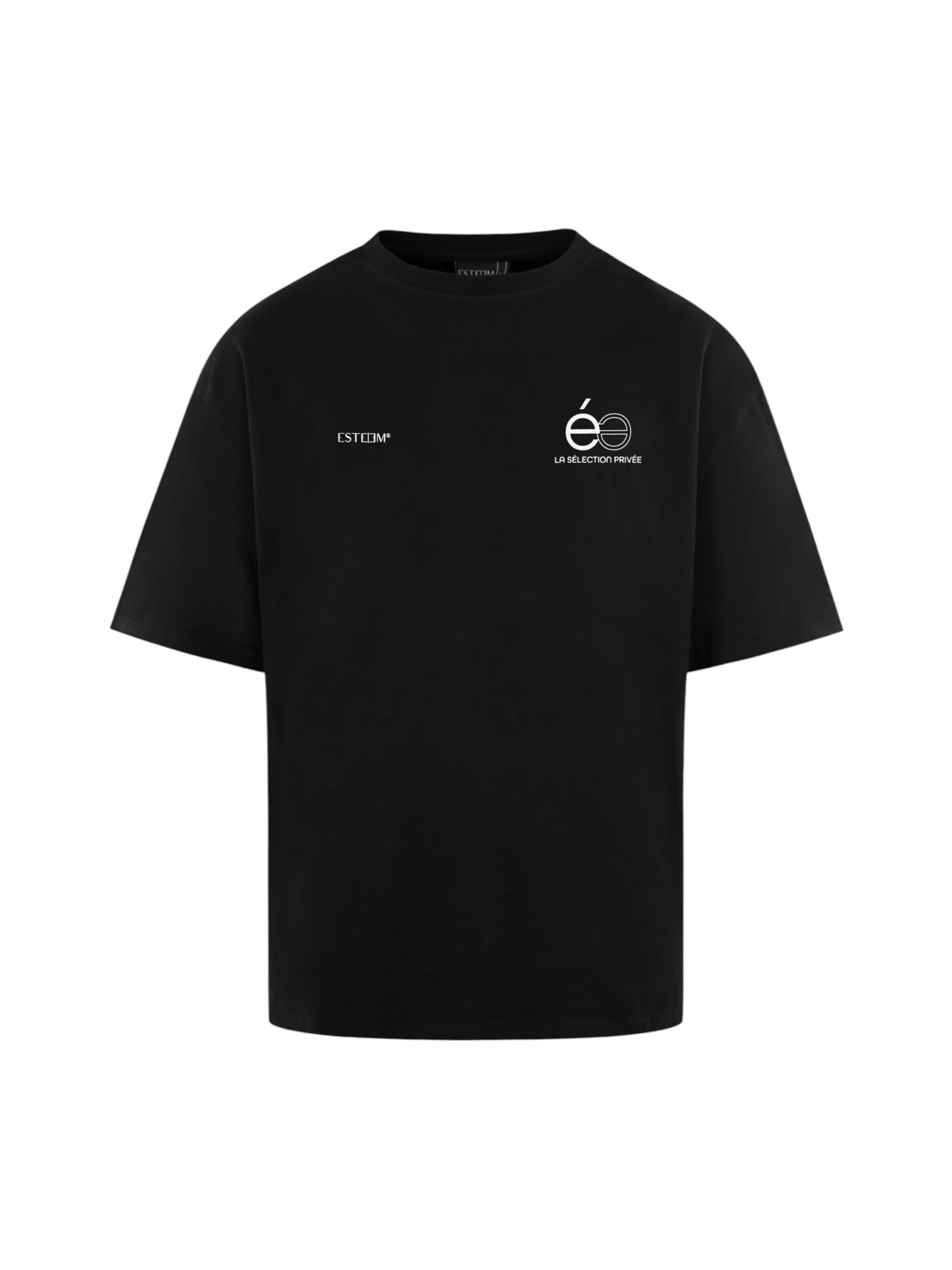ESTEEM Paita 'Opposé' värissä musta: etupuoli