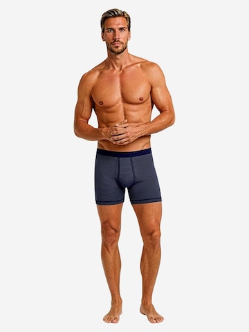 ESGE Boxer shorts 'Feinripp Ringel' in Blue