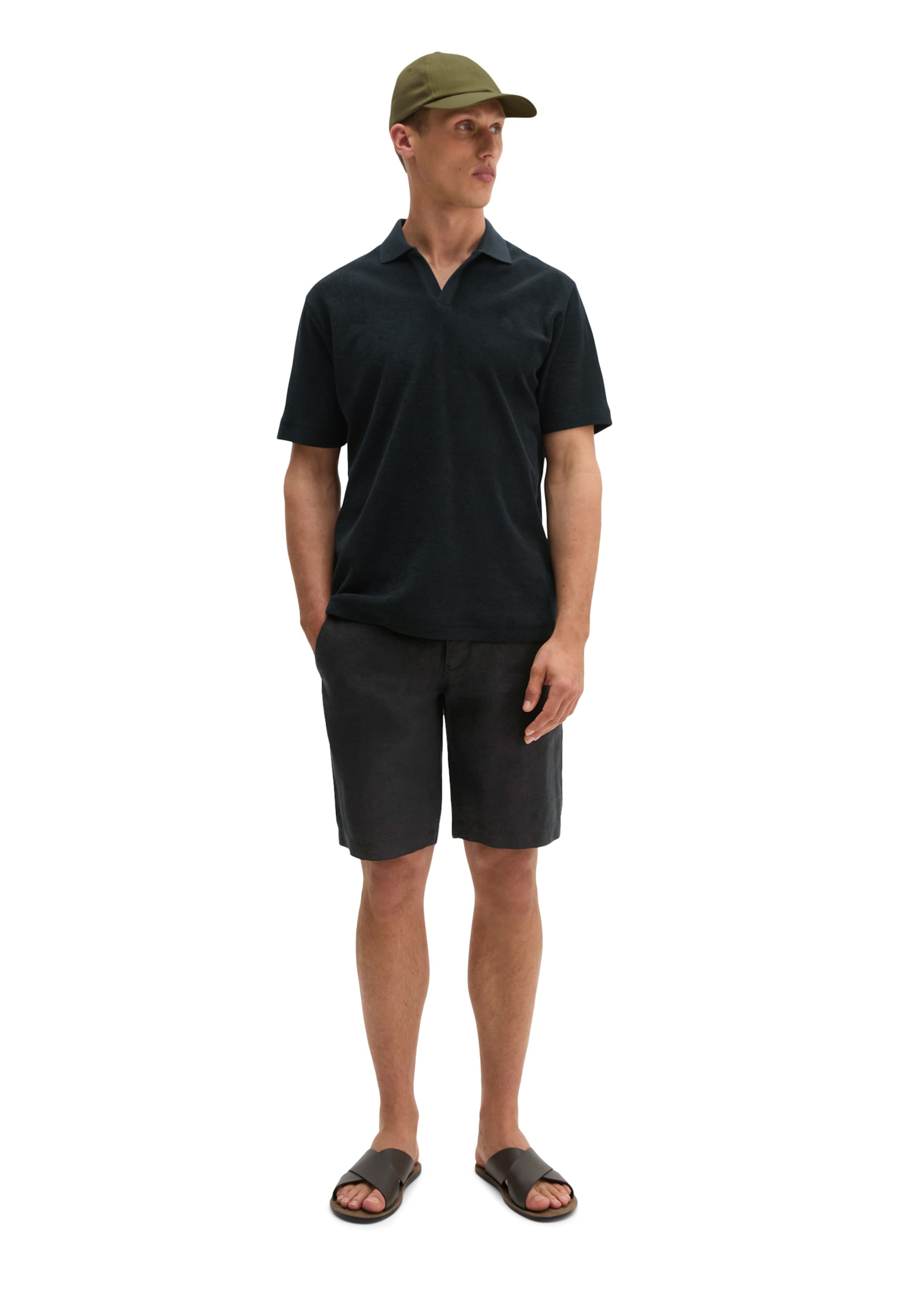Marc O'Polo Shirt in Schwarz