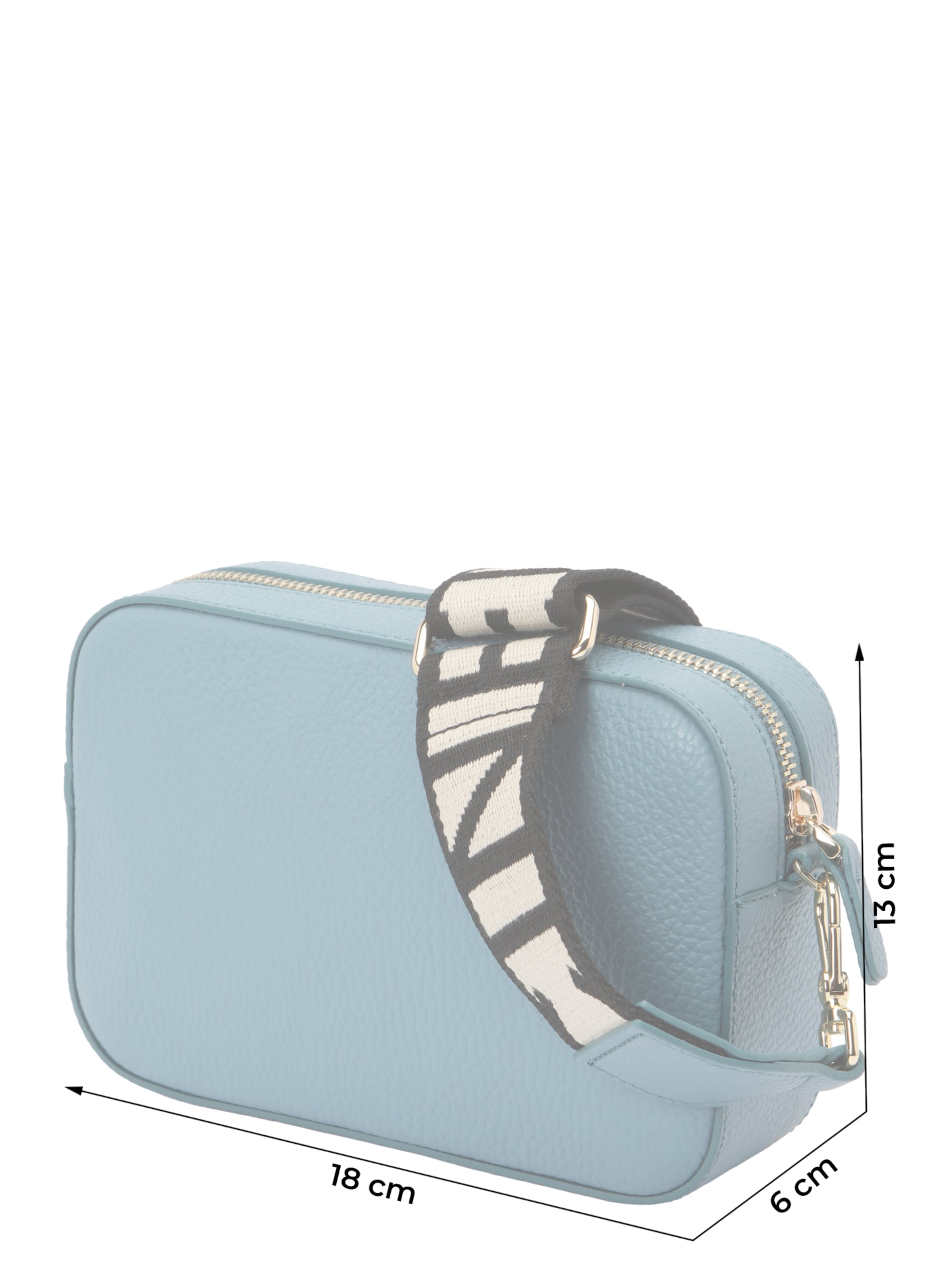 mėlyna Coccinelle Rankinė su ilgu dirželiu 'TEBE'