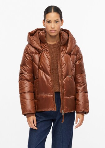 s.Oliver Winterjacke in Braun: Vorderseite