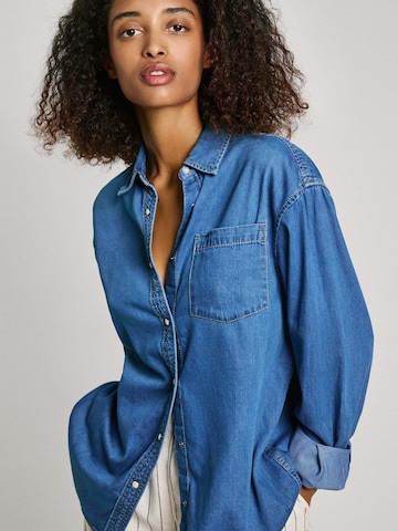 Chemisier Pepe Jeans en bleu