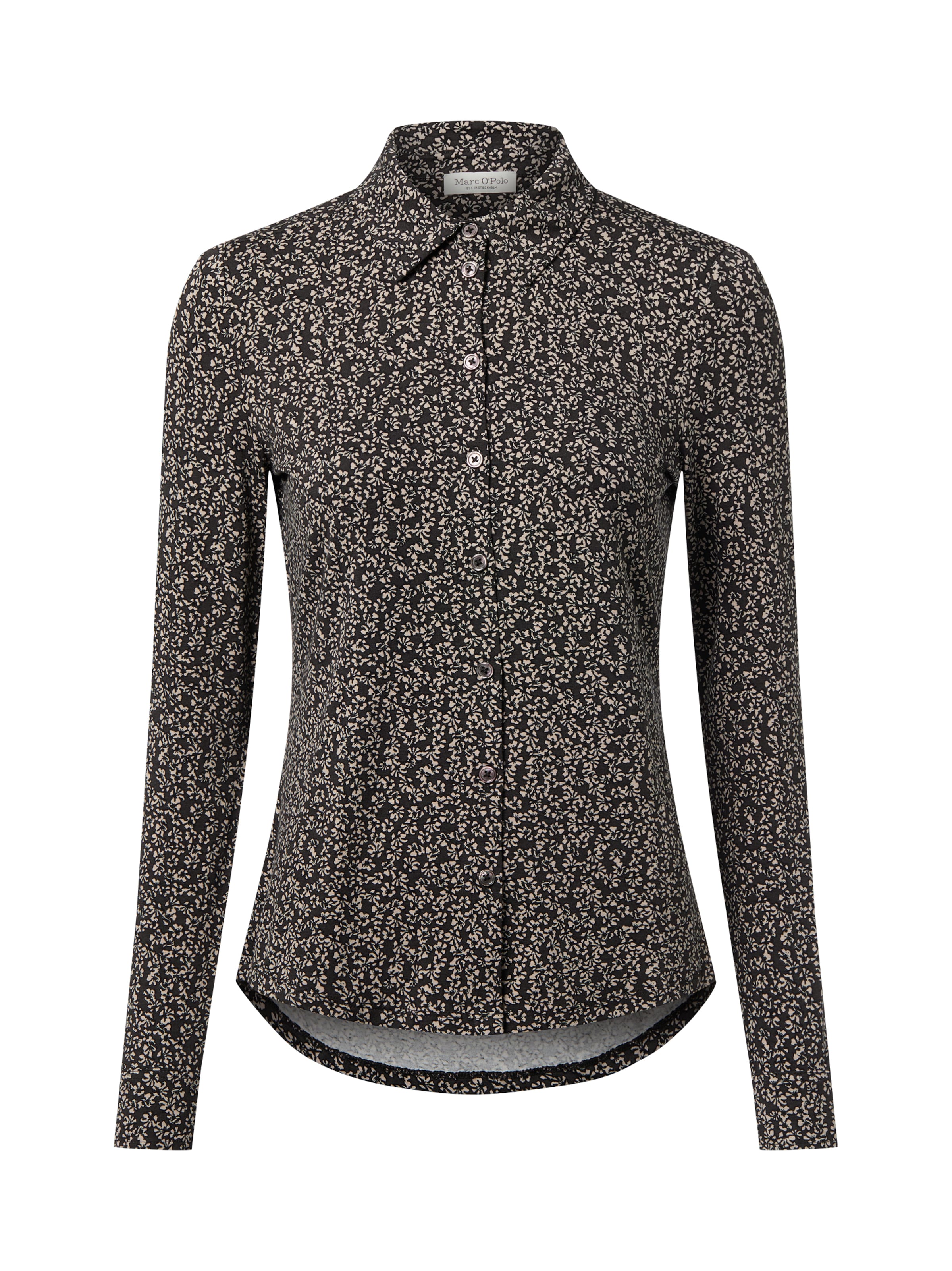 Marc O'Polo Bluse in Grau: Vorderseite