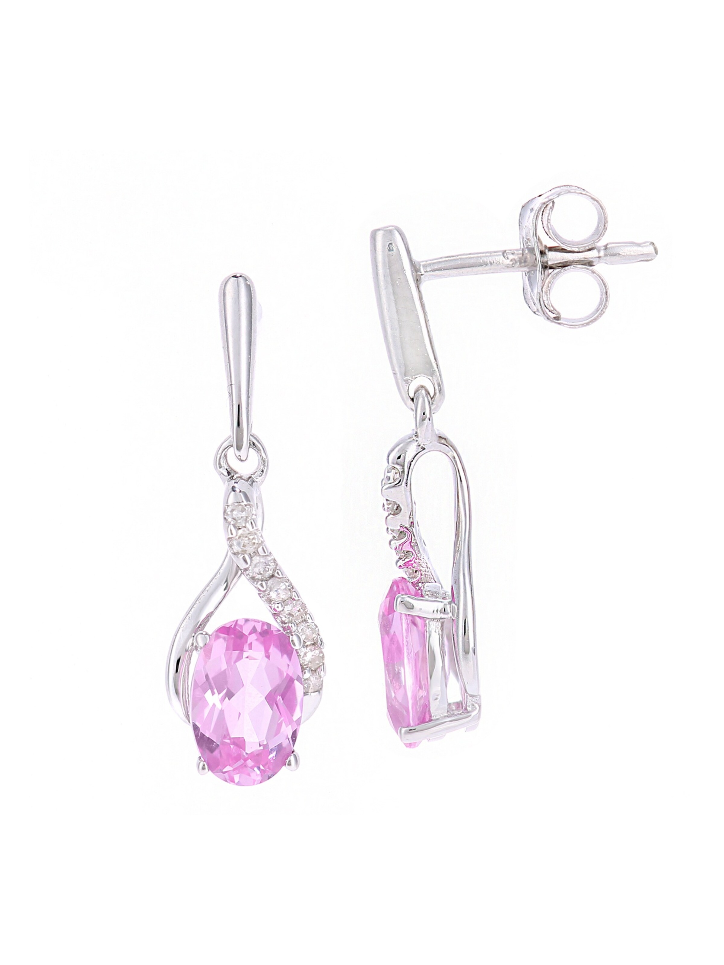 DIAMANT LETERNEL Earrings in Silver