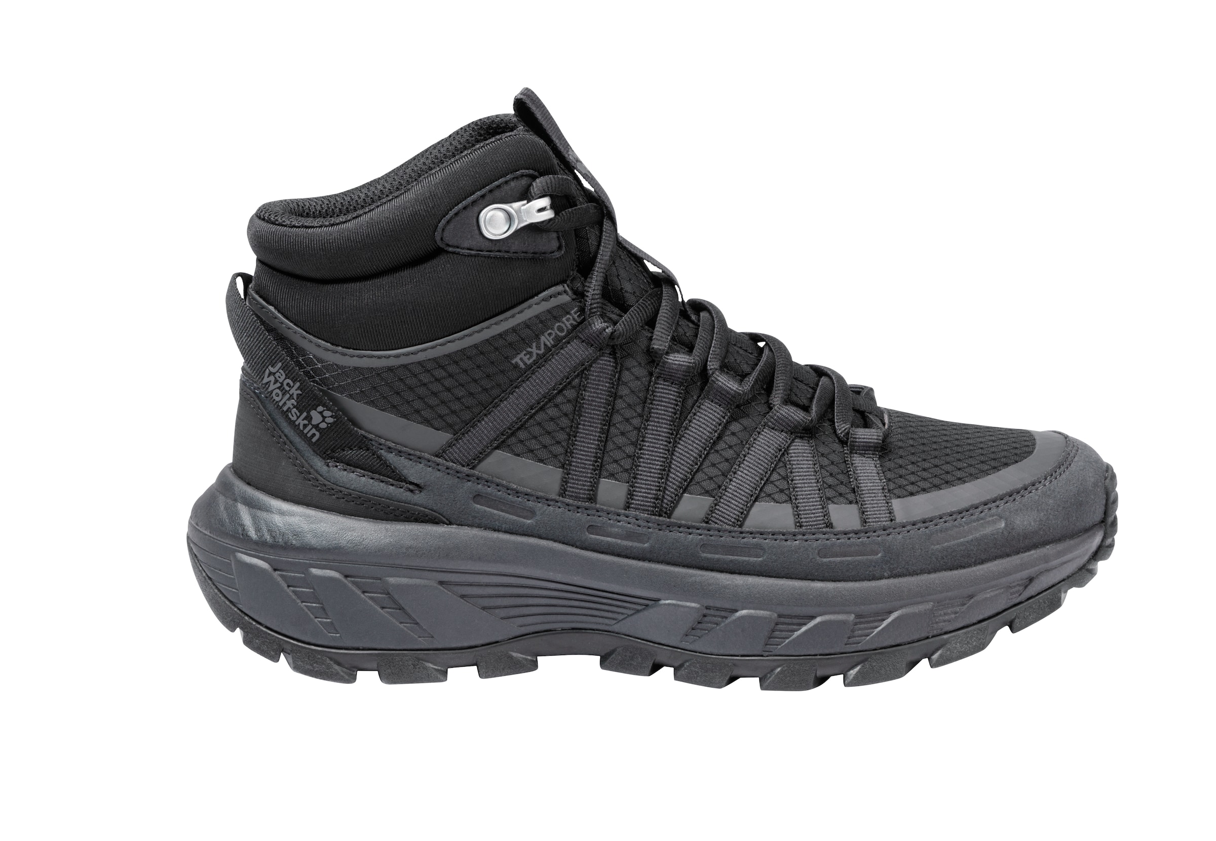 JACK WOLFSKIN Boots in Dark grey / Black, Item view