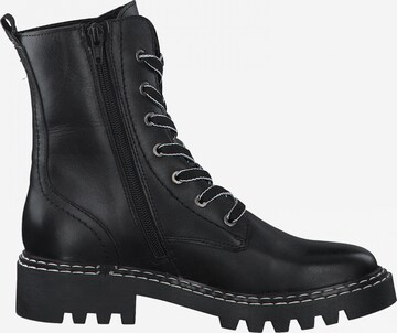 TAMARIS Lace-Up Ankle Boots in Black