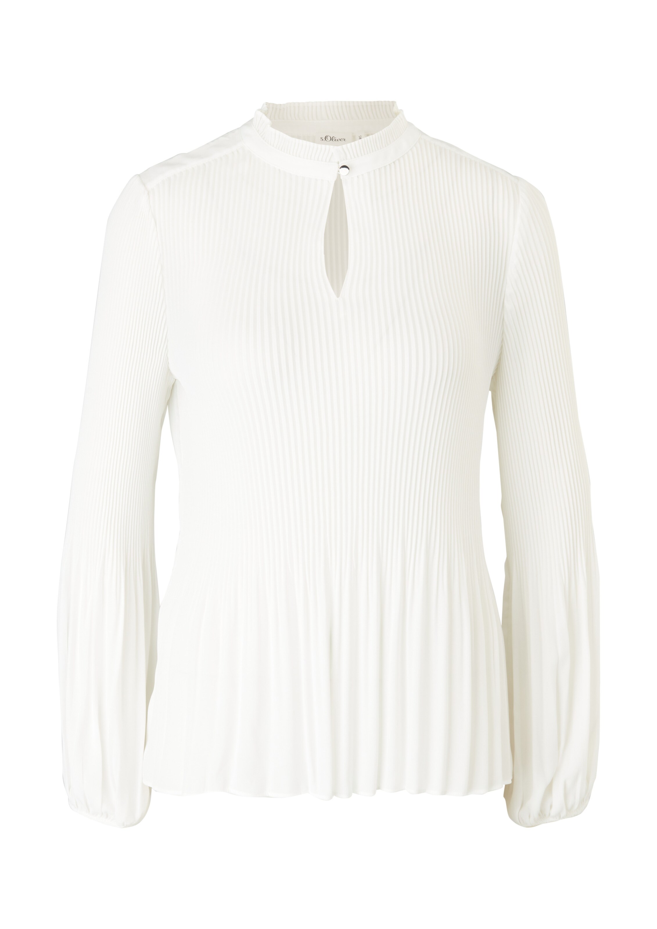 Chemisier s.Oliver BLACK LABEL en blanc : devant