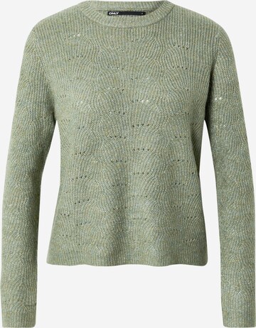 ONLY Sweater 'LOLLI' in Green: front