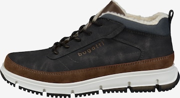 bugatti Buty sznurowane w kolorze brązowy: przód