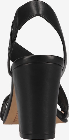 Steven New York Strap Sandals in Black