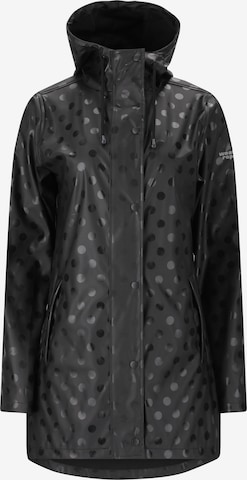 Weather Report Performance Jacket 'Sunrise' in Black: front