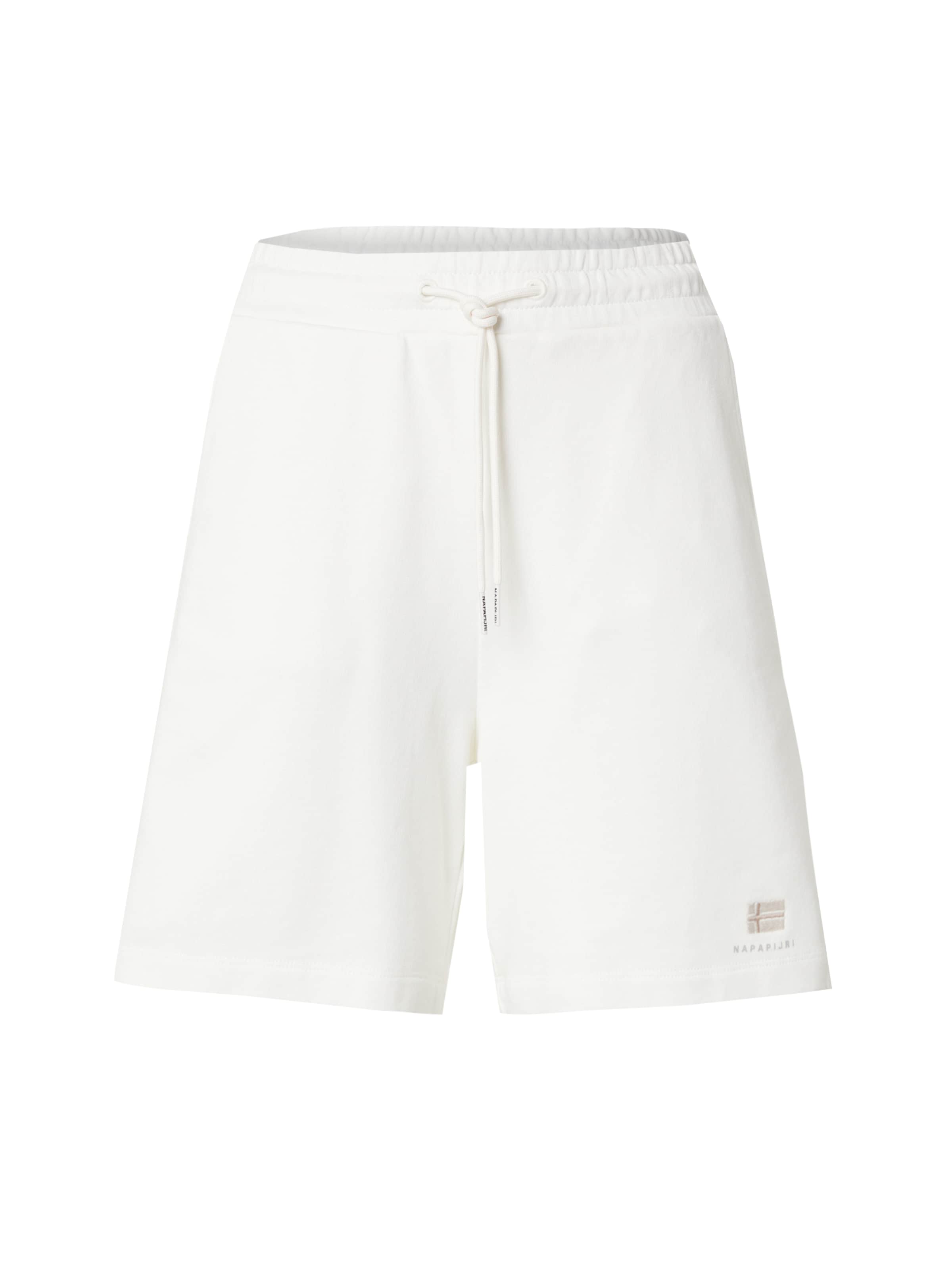 NAPAPIJRI Normalny krój Spodnie 'N-NINA 1' w kolorze biały: przód