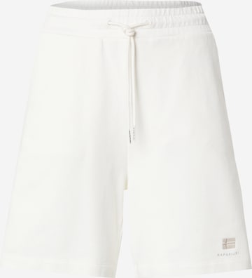 balta NAPAPIJRI Standartinis Kelnės 'N-NINA 1': priekis