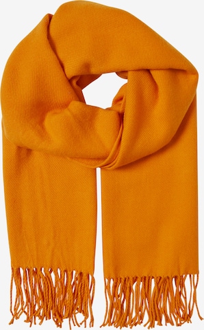 ICHI Scarf 'IAIVALU SC' in Orange: front