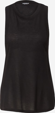 Dondup Top in Zwart: voorkant