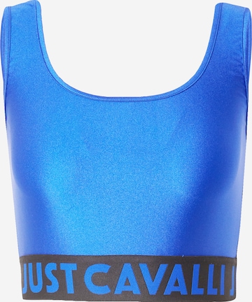 Just Cavalli Top – modrá: přední strana