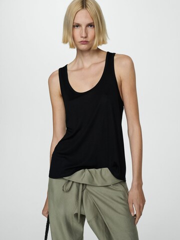 MANGO Top 'BOBAR' in Black