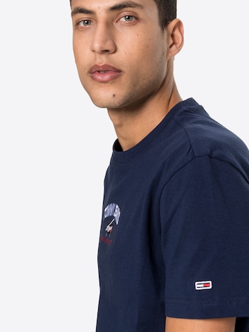 Tommy Jeans Tričko 'TIMELESS' – modrá