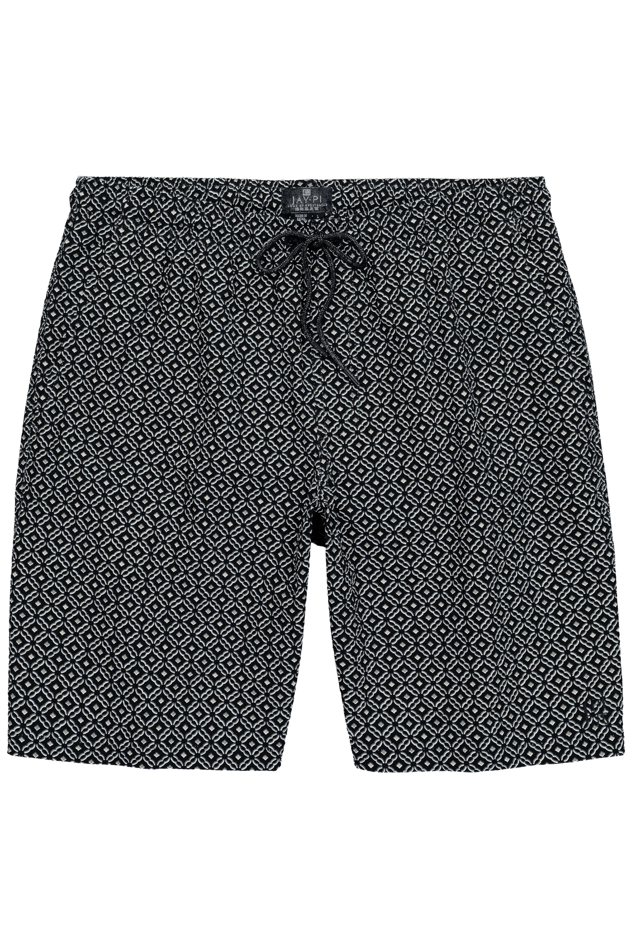 JAY-PI Swimming shorts in Black: front