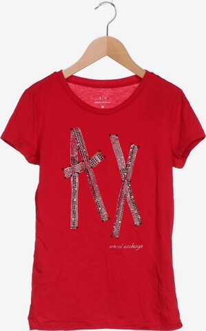 ARMANI EXCHANGE Top & Shirt in M in Red: front
