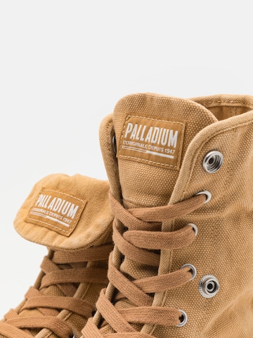 Palladium Gležnarji z vezalkami 'PAMPA OXFORD' | rjava barva