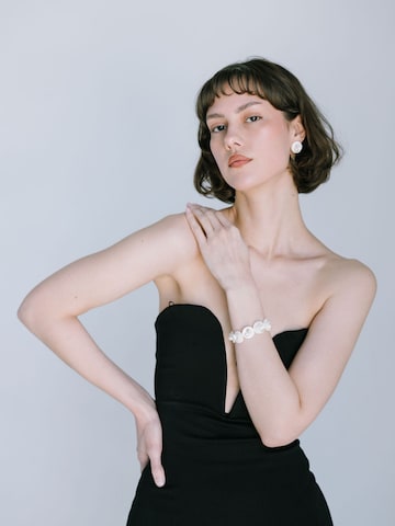 Bracelet 'Sarah' LA MAISON GISEL B. en blanc