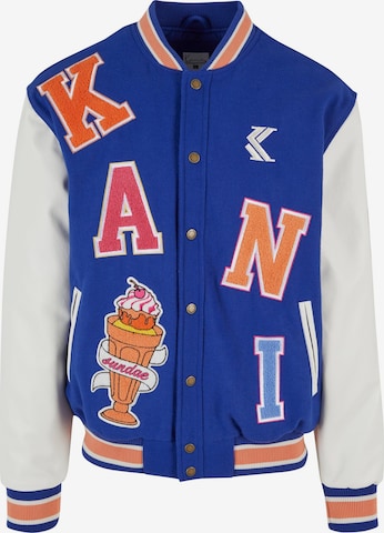 Karl Kani Between-Season Jacket in Blue: front