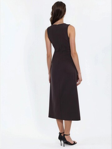Hiccup Dress in Brown
