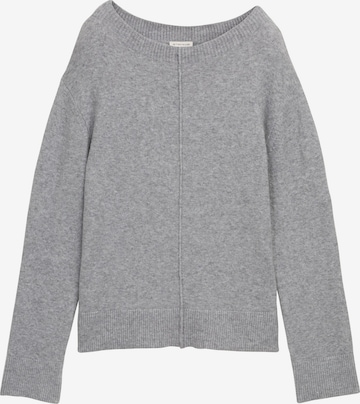 TOM TAILOR Sweter w kolorze szary: przód