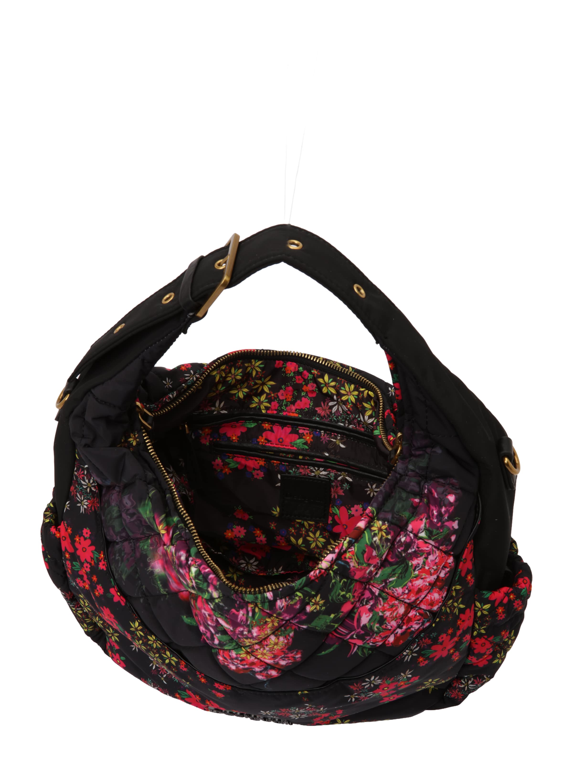 Desigual - Mala de ombro 'YENES NEW LONDON' em rosa: topo