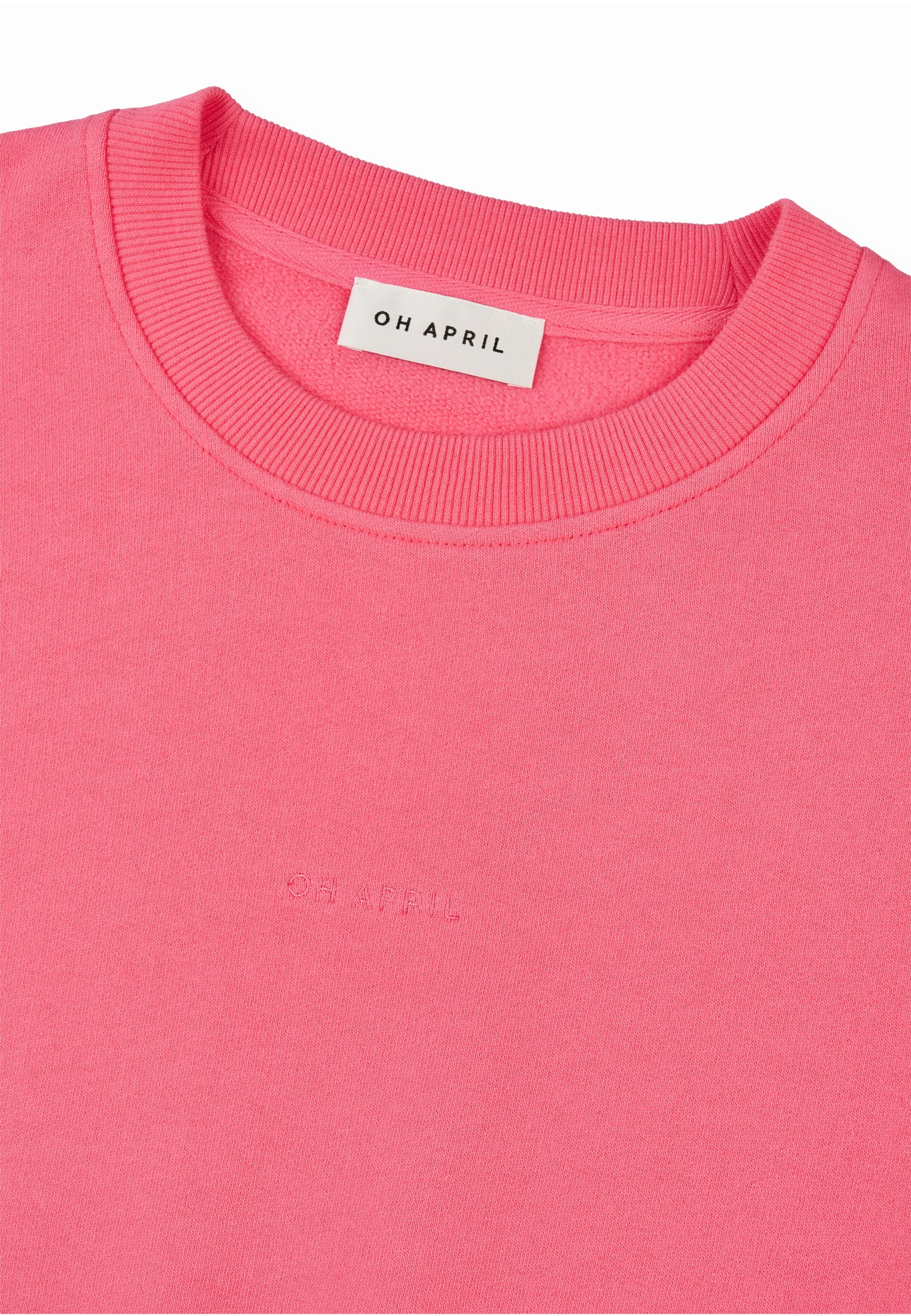 Sweat-shirt 'Love Season' OH APRIL en rose