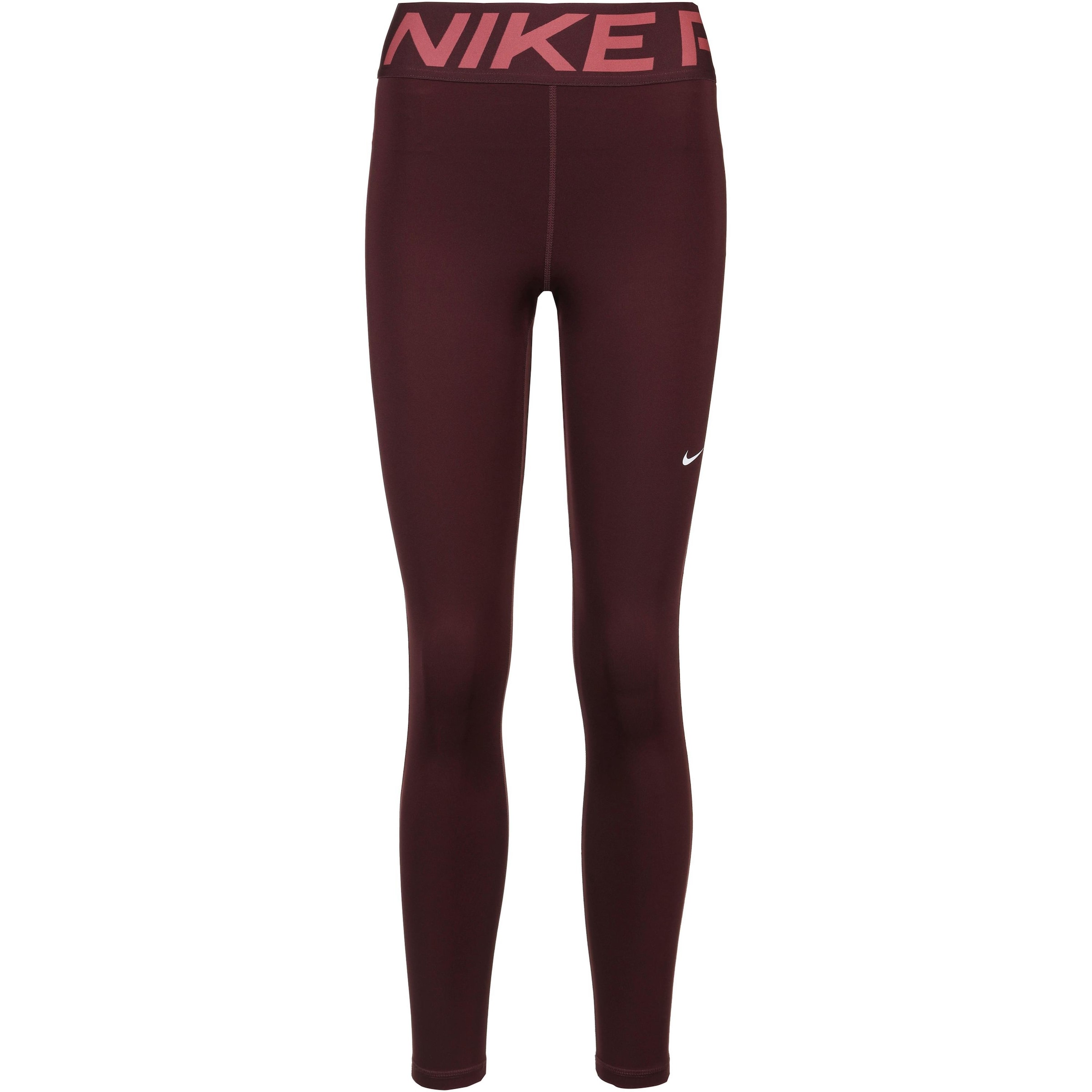 Skinny Pantaloni sportivi di NIKE in rosso: frontale