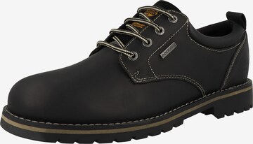 Scarpa stringata di Dockers by Gerli in nero: frontale