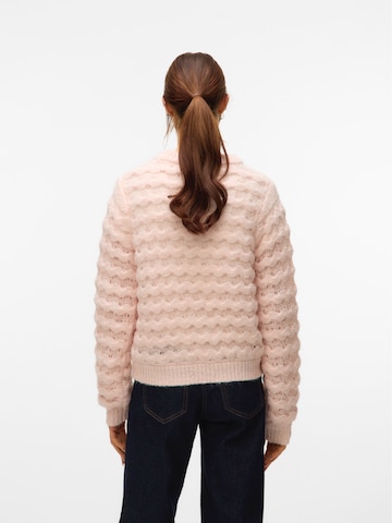 VERO MODA Pullover 'VMLAURYN' in Pink
