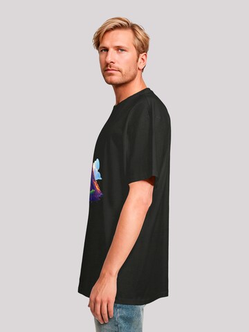 F4NT4STIC Shirt 'Vulkanausbruch' in Black