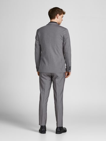 Coupe slim Pantalon à plis 'Franco' JACK & JONES en gris