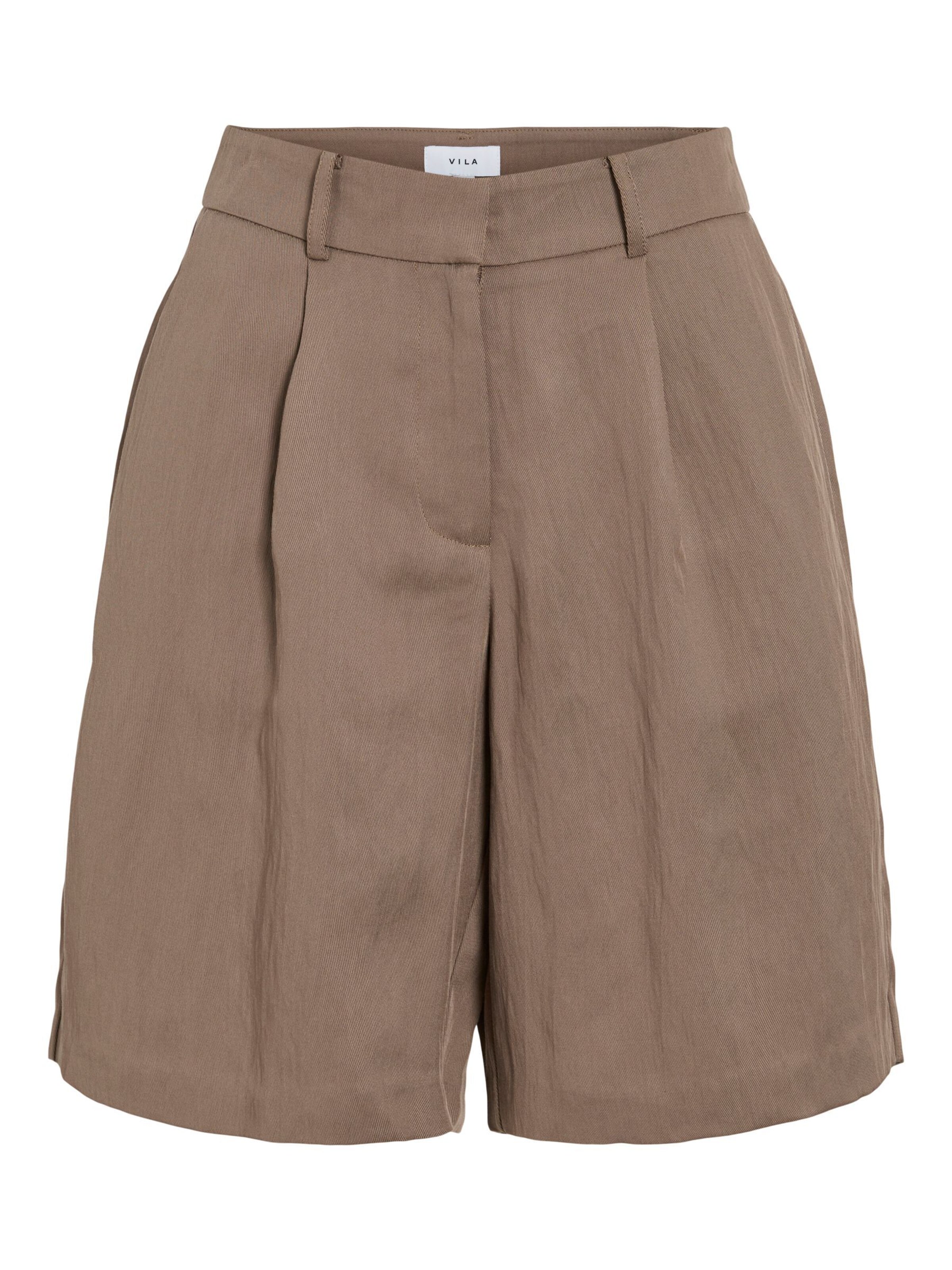 Regular Pantalon 'VIALYNA' VILA en vert : devant