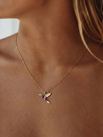 Einzelstück Necklace 'Kolibri' in Gold: front