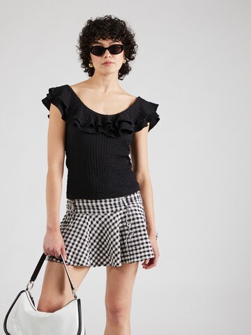 Lindex Top 'Wilma' in Black