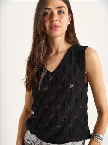 Bianco Lucci Blouse 'Blusen' in Black