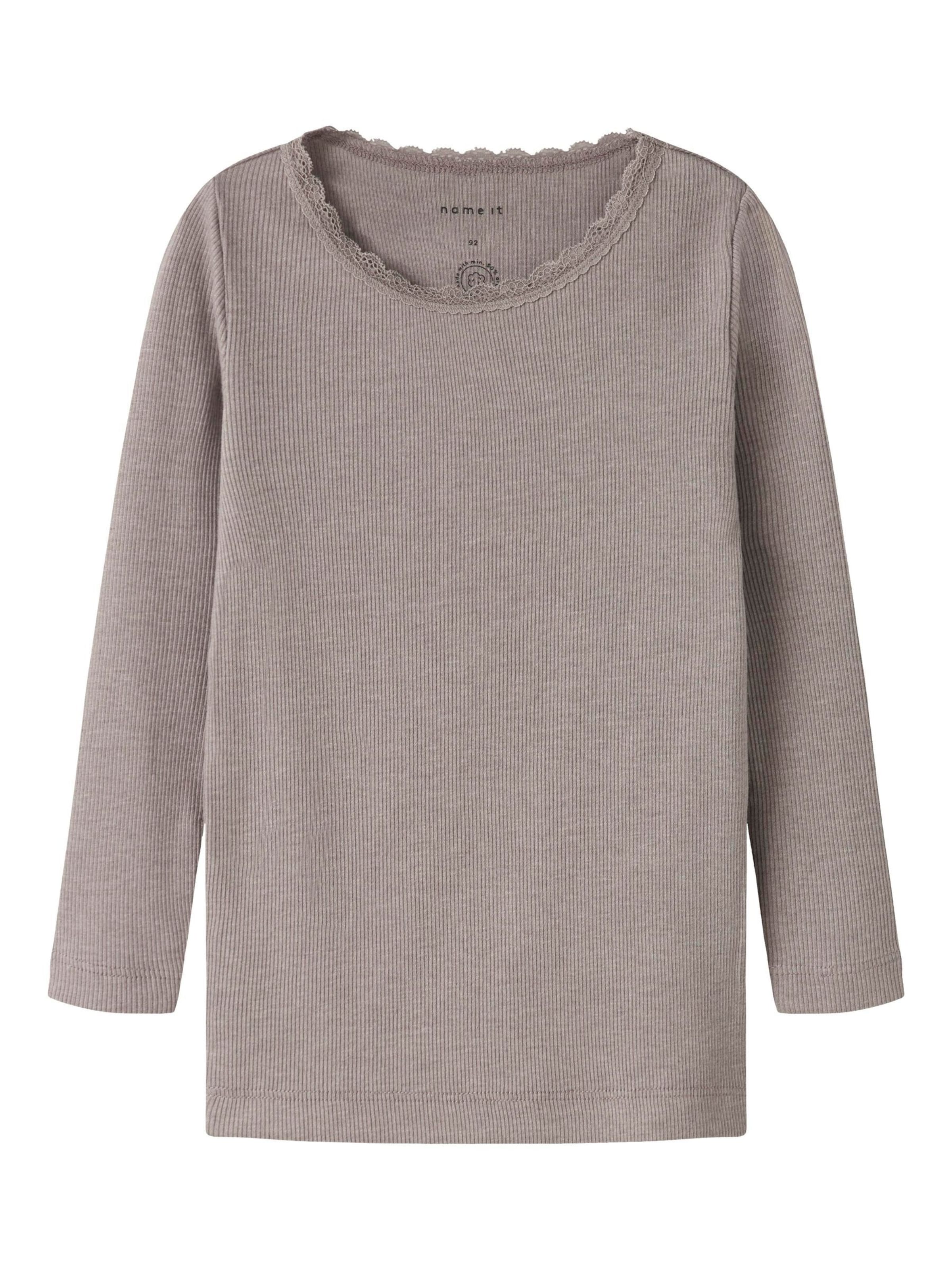 NAME IT - Camiseta 'NMFKab' en gris: frente