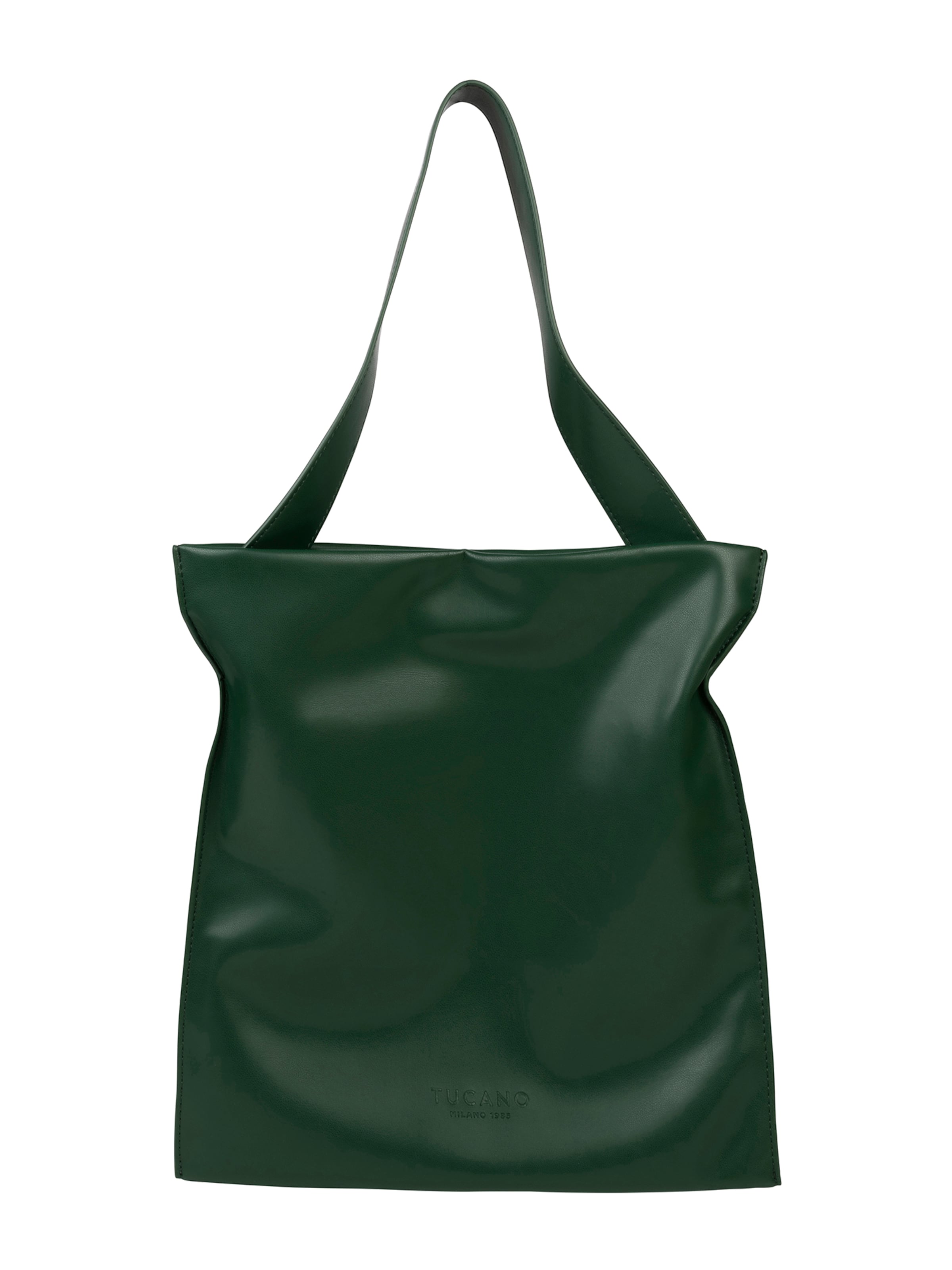 Borsa a spalla di TUCANO in verde: frontale