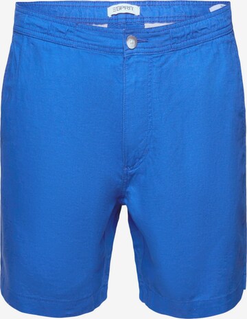 ESPRIT Regular Broek in Blauw: voorkant