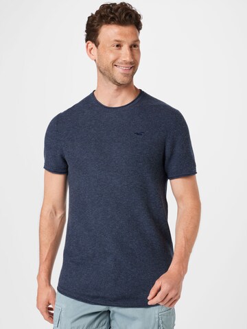 HOLLISTER T-Shirt in Blau: predná strana