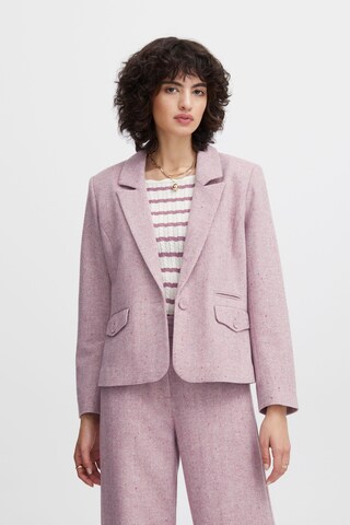 Atelier Rêve Blazer 'Irzoey' in Pink: front