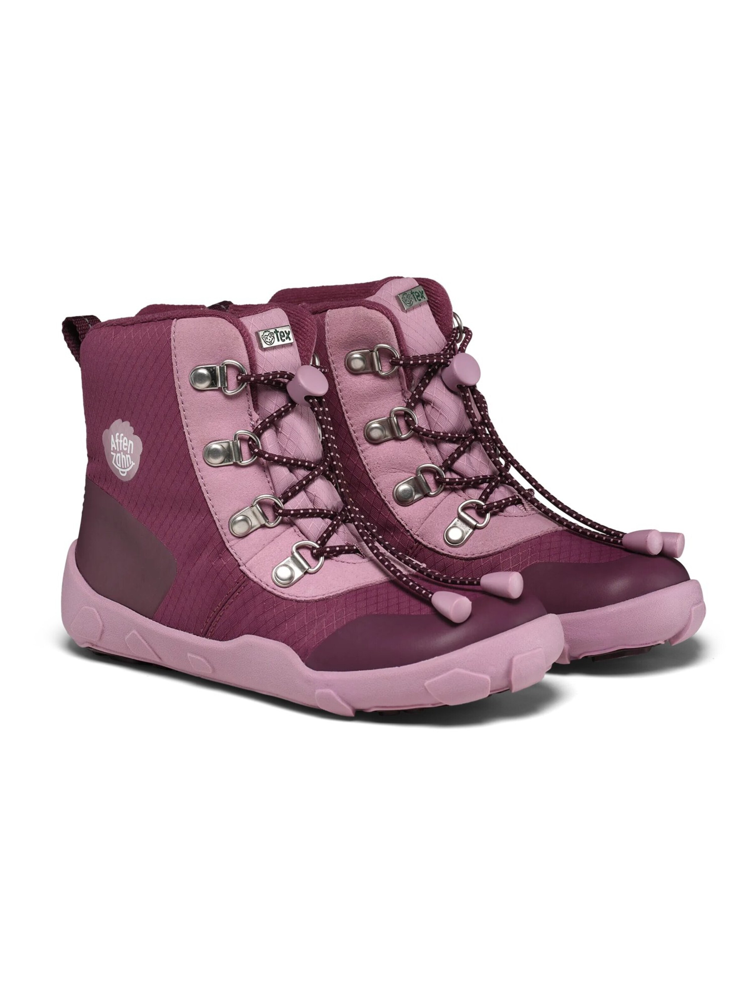 Affenzahn Boots 'Discovy' in Purple